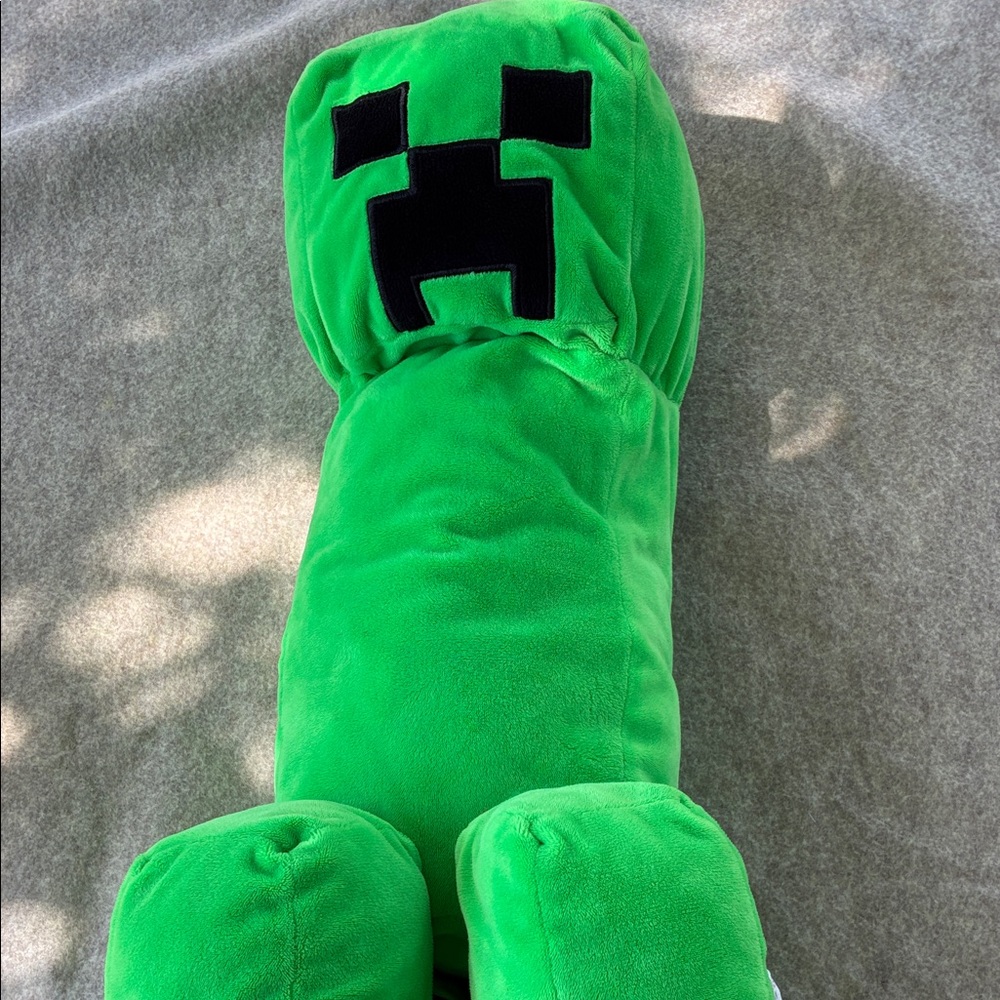 Green Creeper Plush Stuffed Animal - Kids Soft Toy